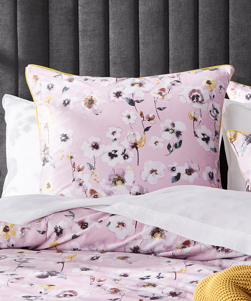 Pansy Velvet Rose Quilt Cover Set