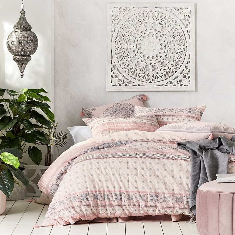 Gypsy Quilted Blush Quilt Cover