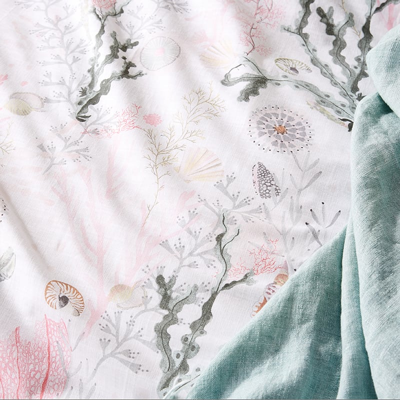 Whitehaven Quilt Cover Set Pink