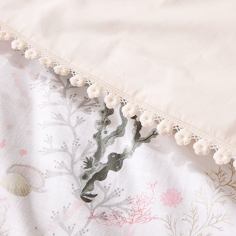 Whitehaven Quilt Cover Set Pink