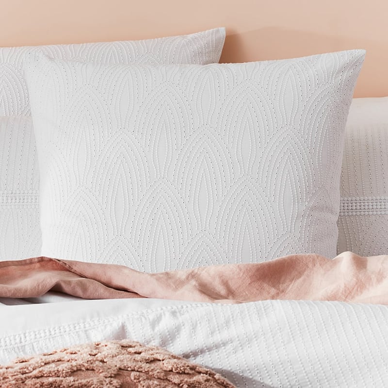 Panama Quilt Cover White