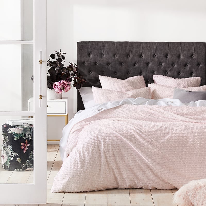 Moondust Quilt Cover Set Light Pink