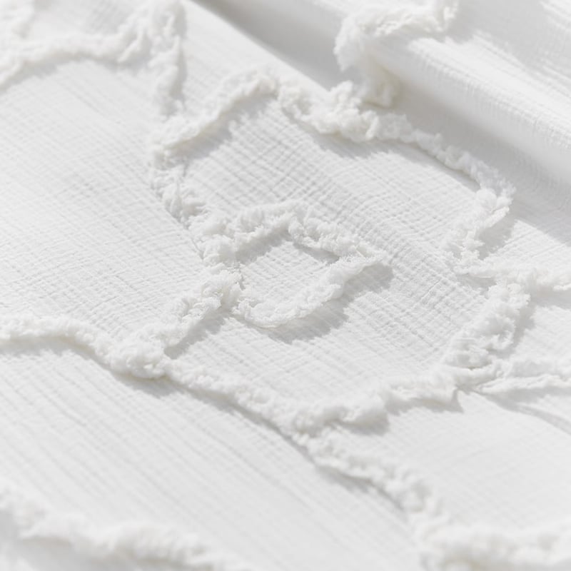 Darling Quilt Cover White