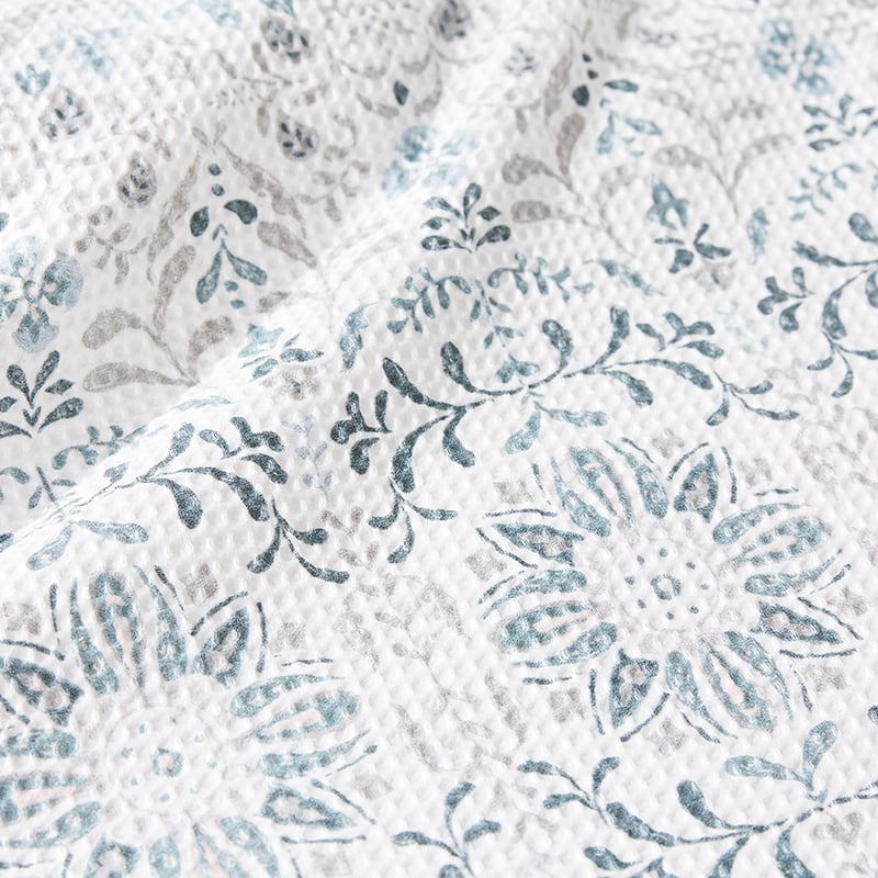 Cyprus Waffle Quilt Cover Set Arctic