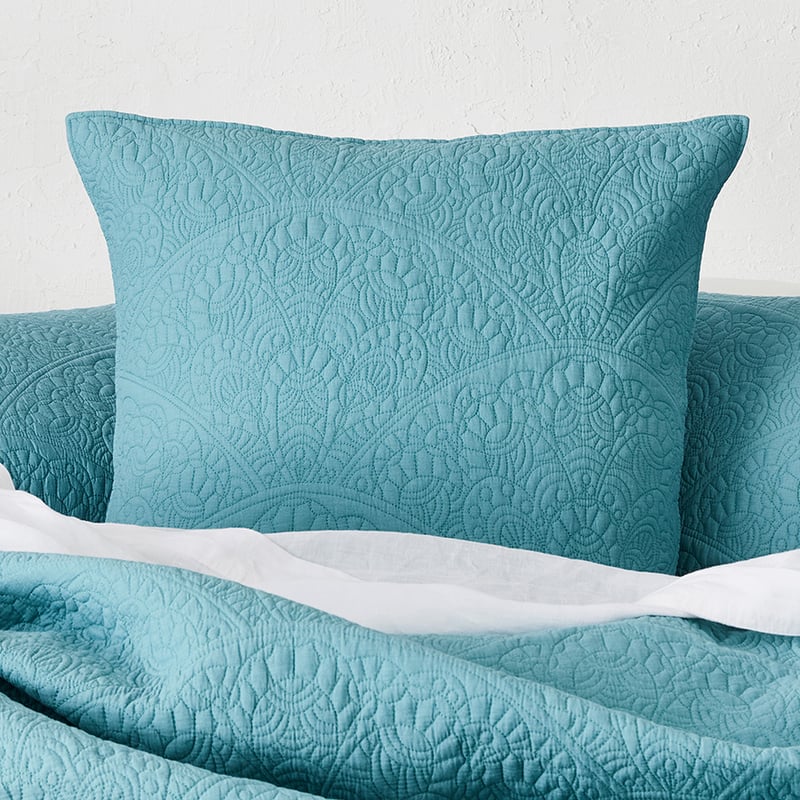 Avery Quilted Quilt Cover Marine
