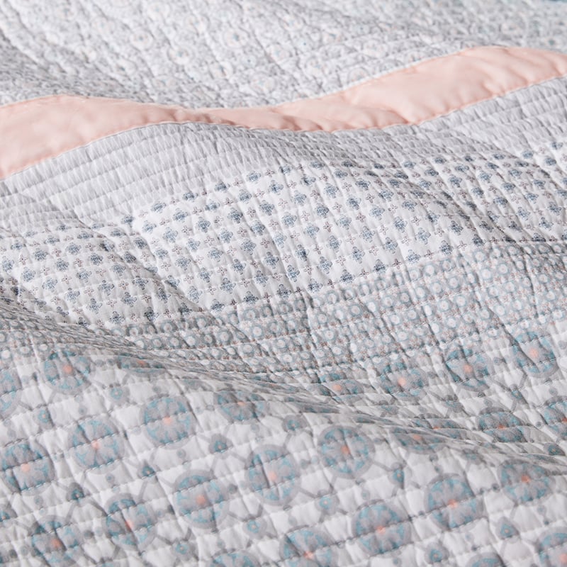 Clementine Quilt Cover Nude
