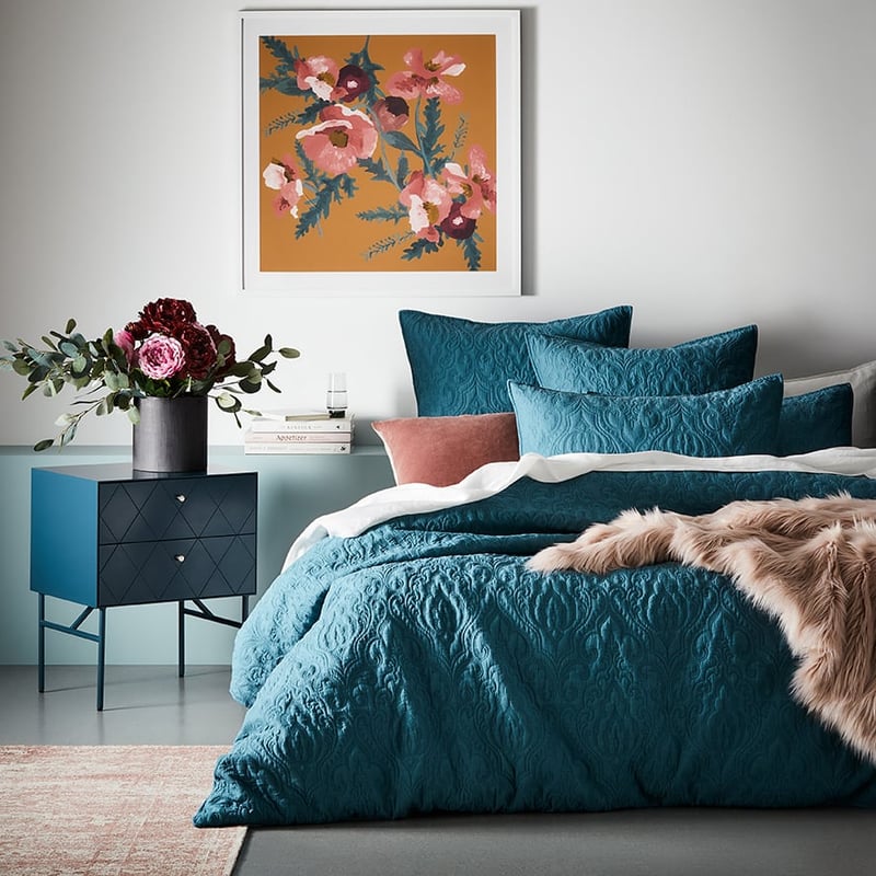 Ella Reef Quilted Quilt Cover
