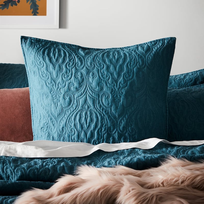 Ella Reef Quilted Quilt Cover