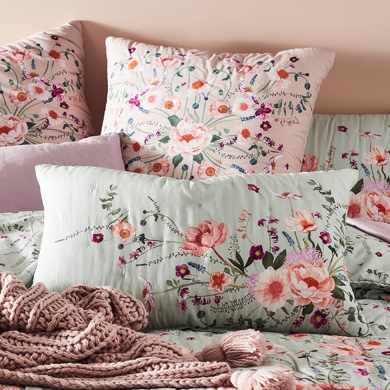 Precious Floral Sky Quilt Cover