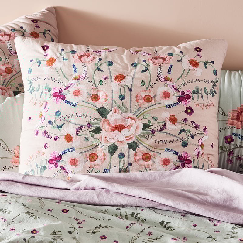 Precious Floral Sky Quilt Cover