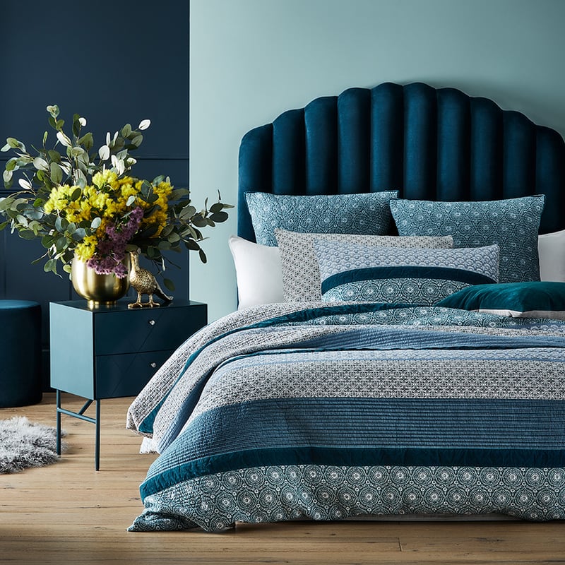 Kingston Jade Quilted Quilt Cover