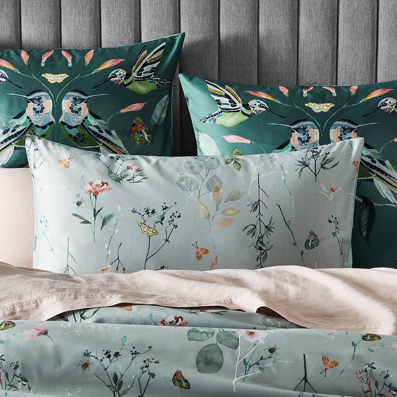 Wildflower Sage Quilt Cover Set