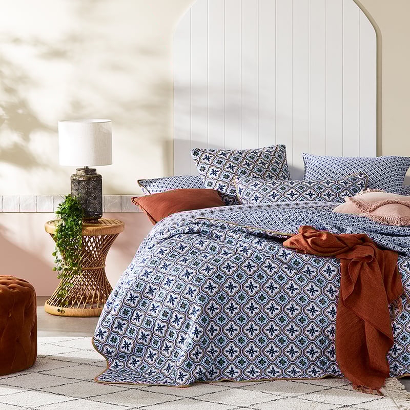 Robbie Bermuda Quilted Coverlet Set