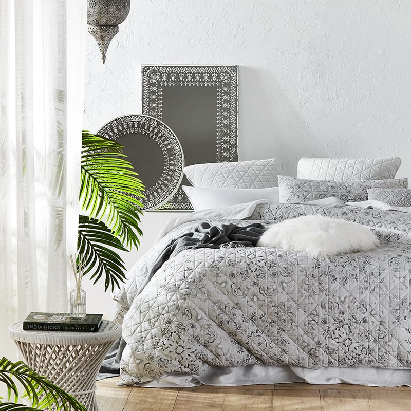 Hattie Cloud Quilted Quilt Cover