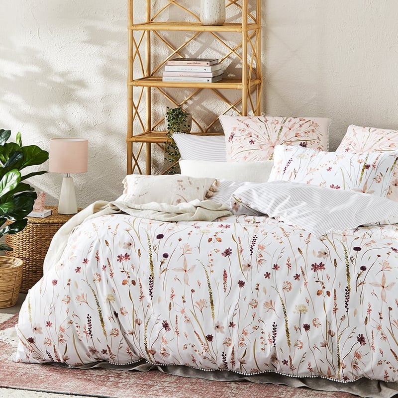 Bohemian Floral Quilt Cover Set