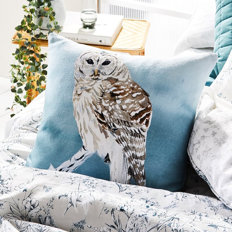 Woodland Steel Blue Quilt Cover Set  