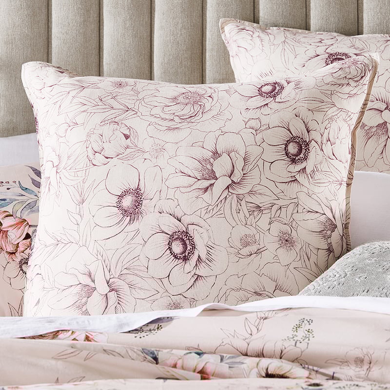 Peony Blush Quilt Cover Set