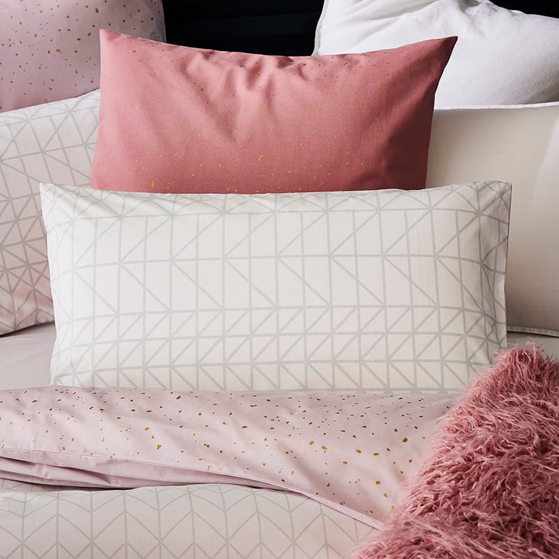 Rebecca Judd Loves Fusion Quilt Cover Set Blush