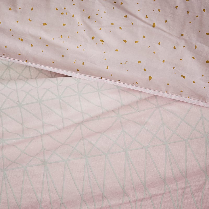 Rebecca Judd Loves Fusion Quilt Cover Set Blush