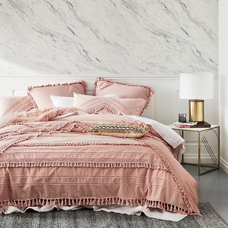 Rebecca Judd Loves Como Quilt Cover Blush