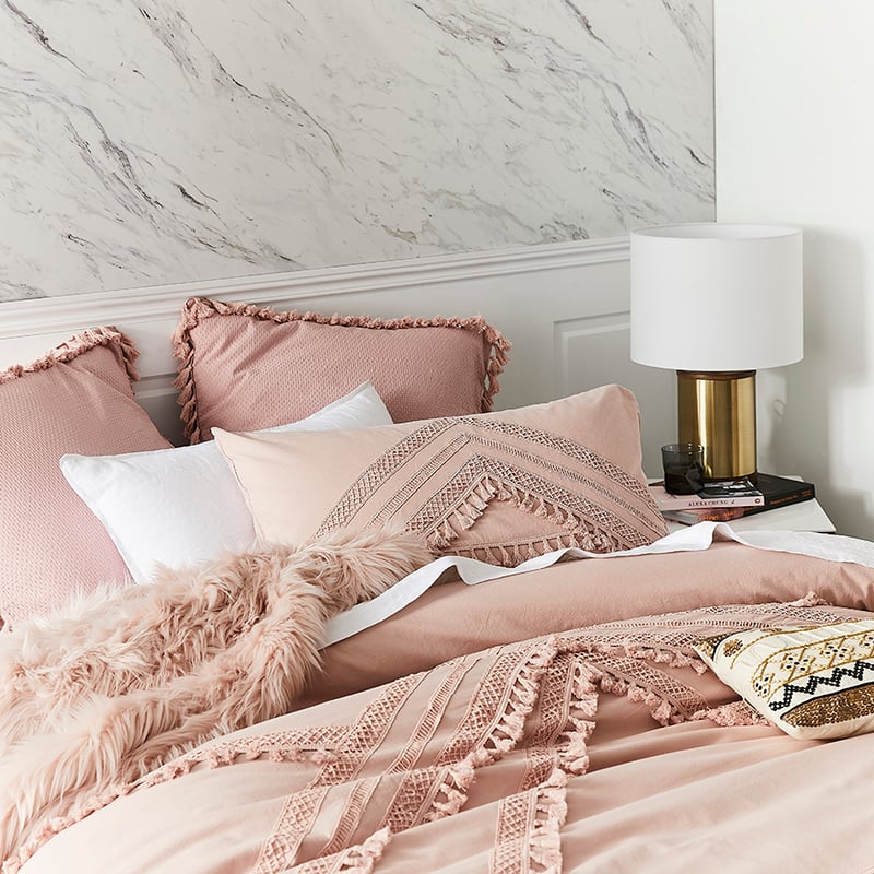 Rebecca Judd Loves Como Quilt Cover Blush