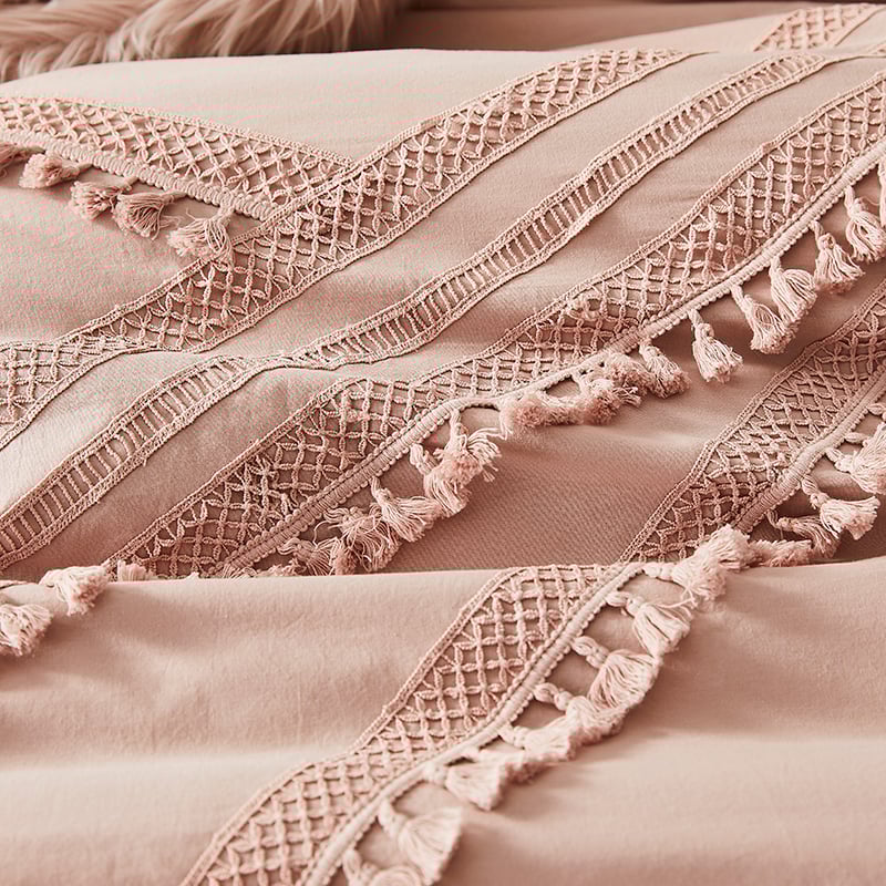 Rebecca Judd Loves Como Quilt Cover Blush