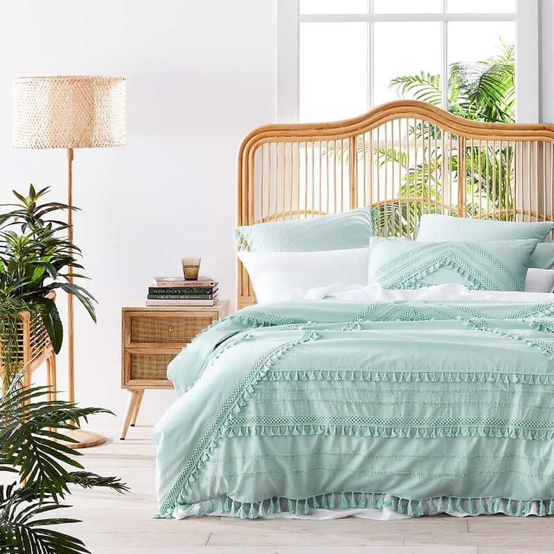Rebecca Judd Loves Como Mint Quilt Cover
