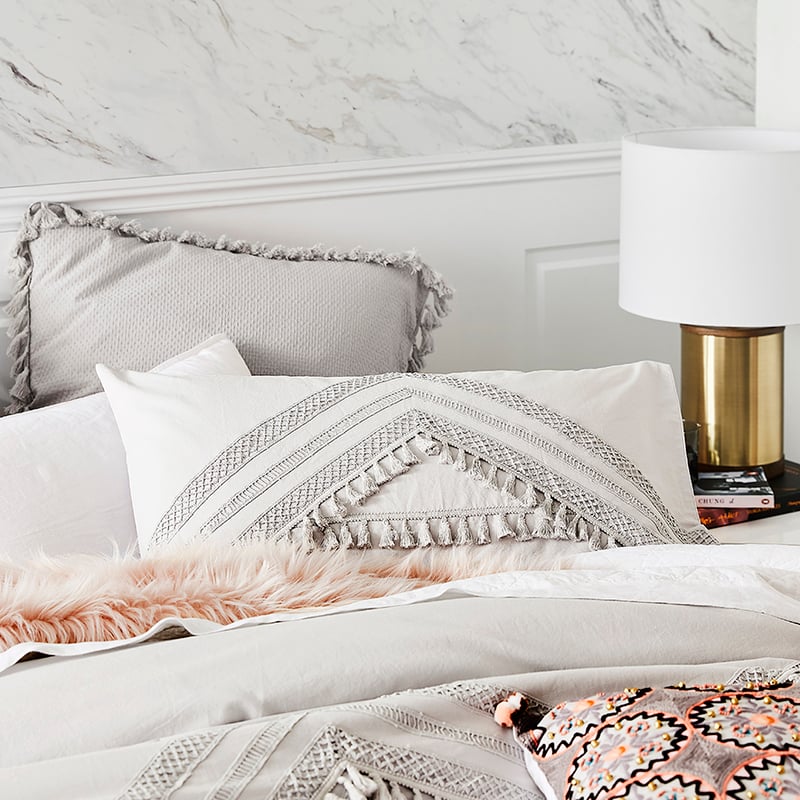 Rebecca Judd Loves Como Quilt Cover Silver