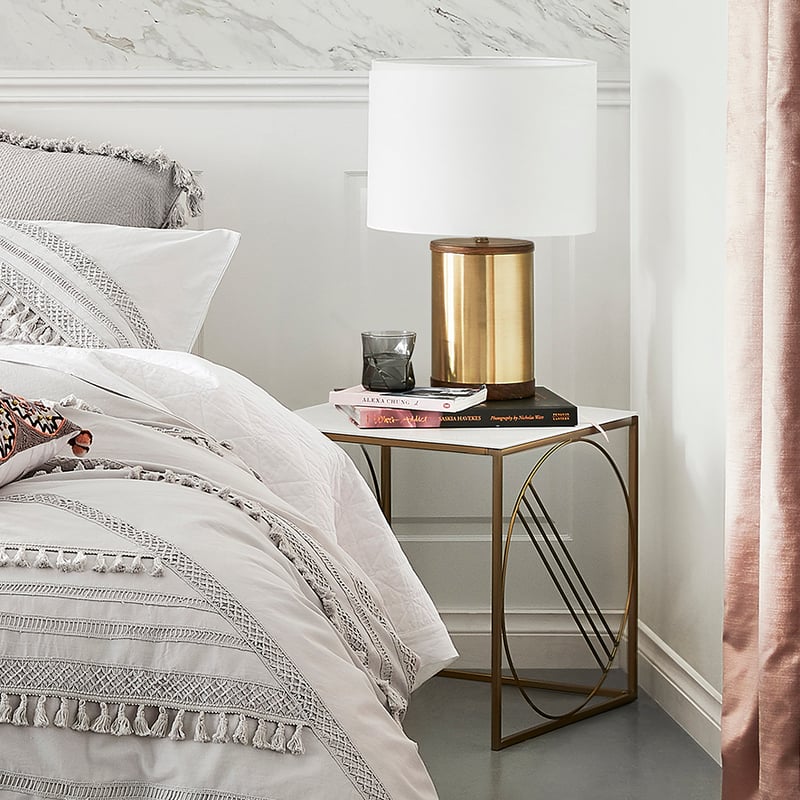 Rebecca Judd Loves Como Quilt Cover Silver