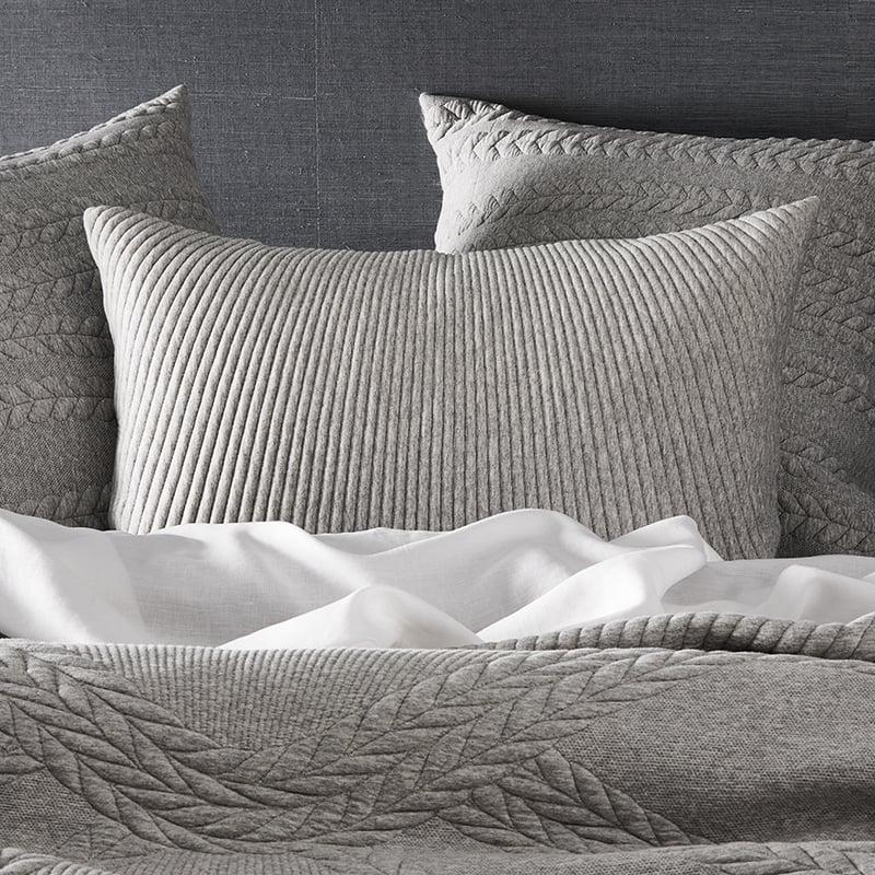 Rebecca Judd Loves Miller Jersey Marle Grey Quilt Cover