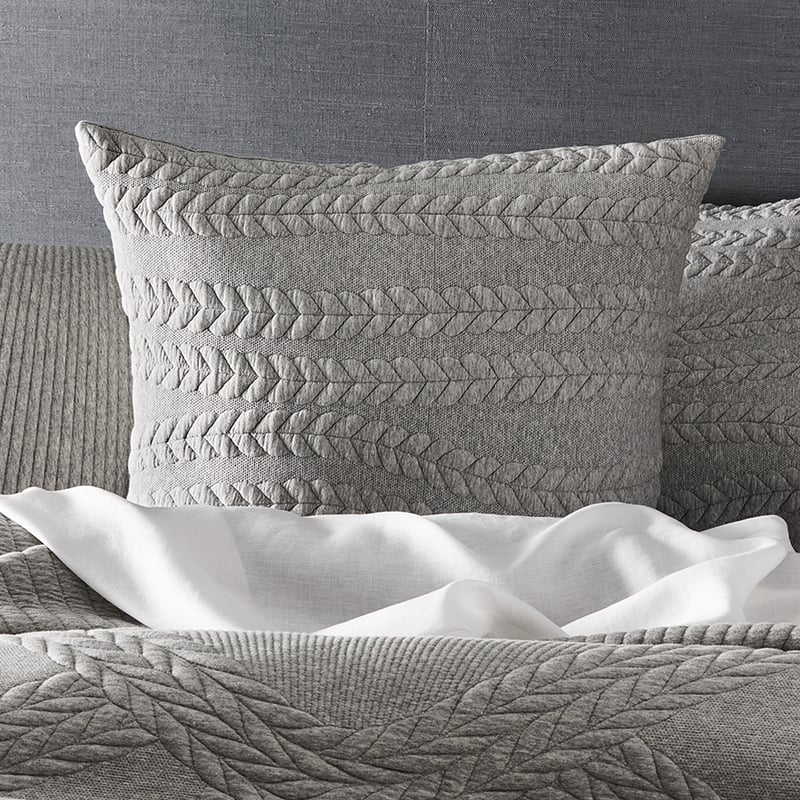 Rebecca Judd Loves Miller Jersey Marle Grey Quilt Cover