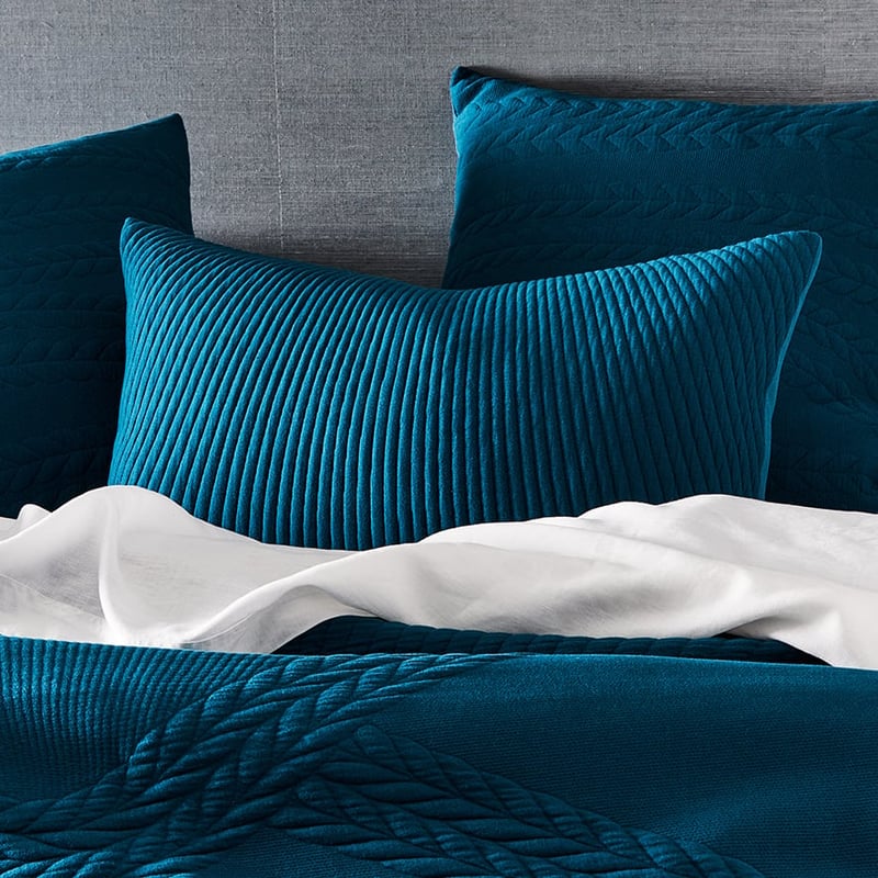 Rebecca Judd Loves Miller Jersey Peacock Quilt Cover