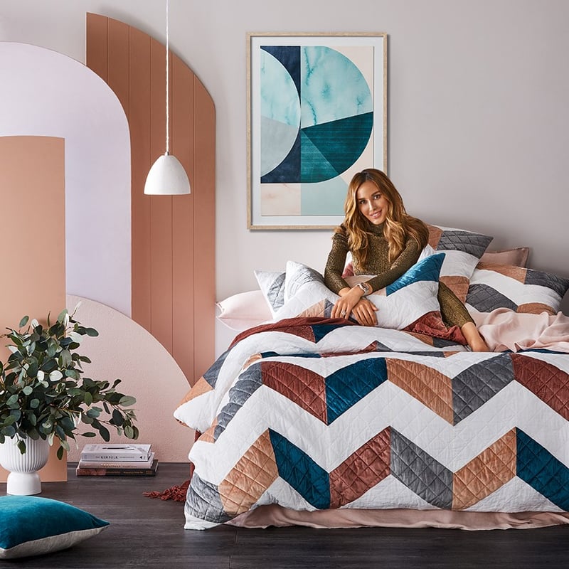 Rebecca Judd Loves Anais Velvet Quilted Quilt Cover
