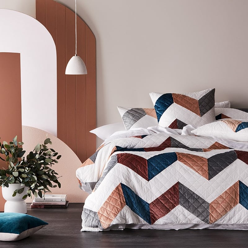 Rebecca Judd Loves Anais Velvet Quilted Quilt Cover