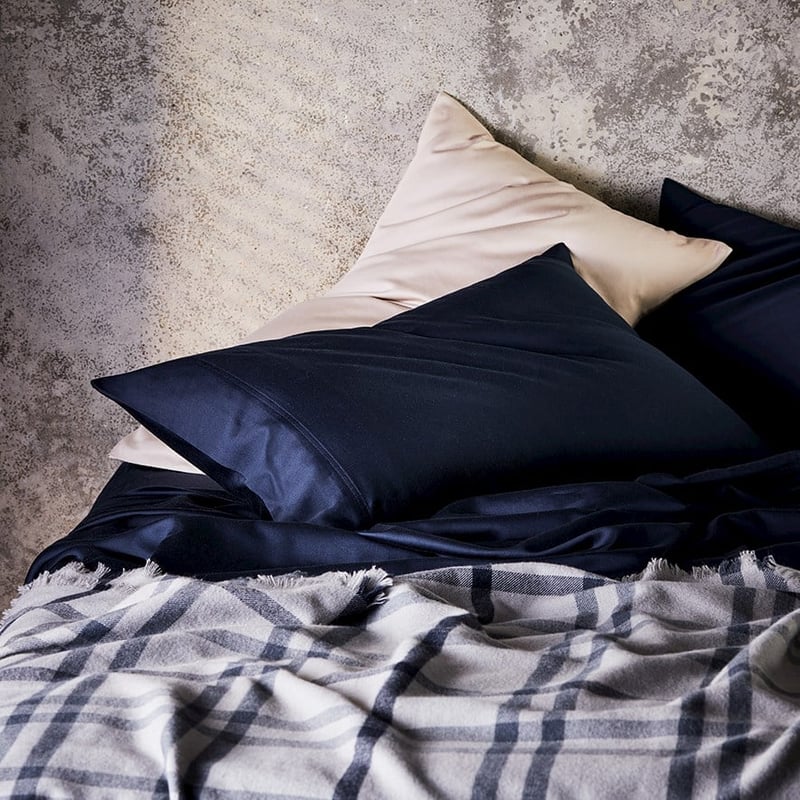 Organic Cotton Sateen Ink Sheet Set 