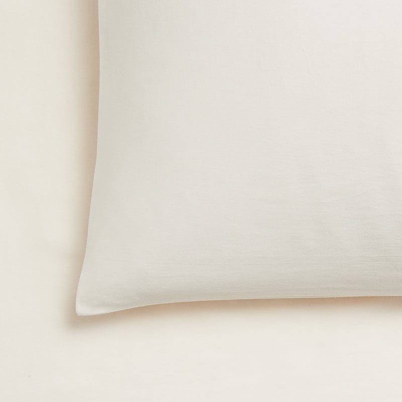 Organic Cotton Sateen Natural Sheet Set 