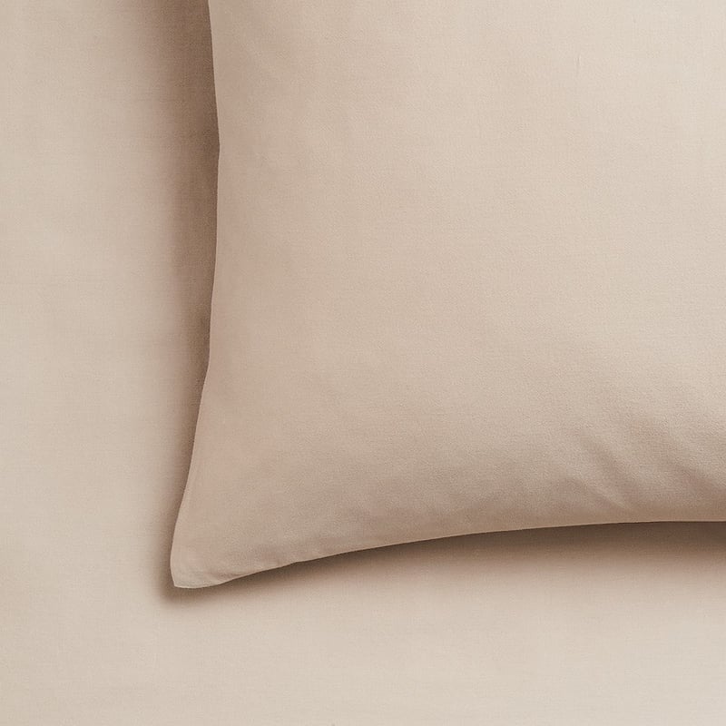 Organic Cotton Sateen Silver Cloud Sheet Set