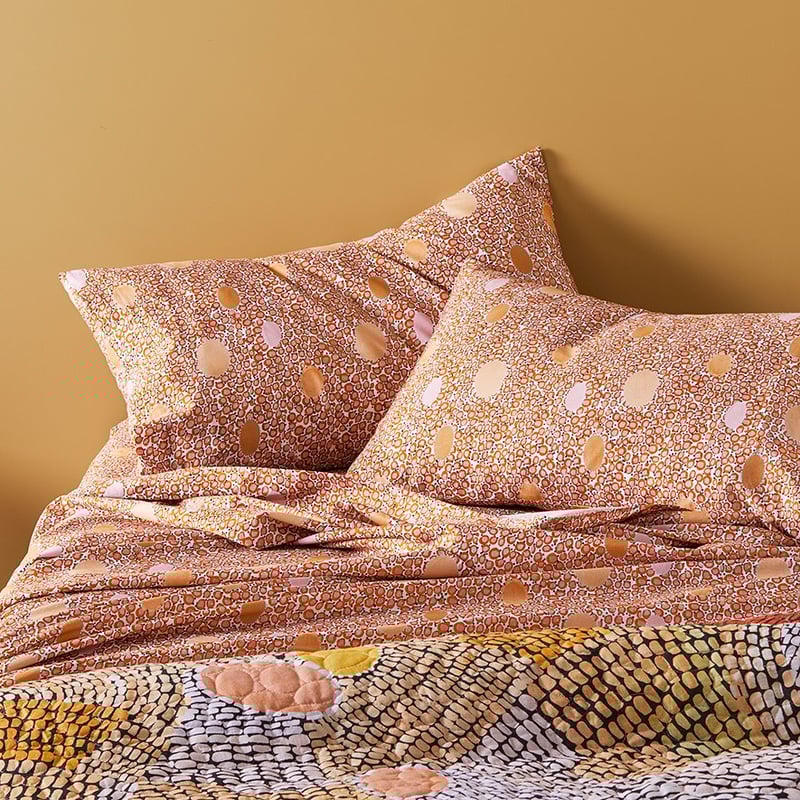 M&J Printed Sheet Set Single Nyami Sheet Set