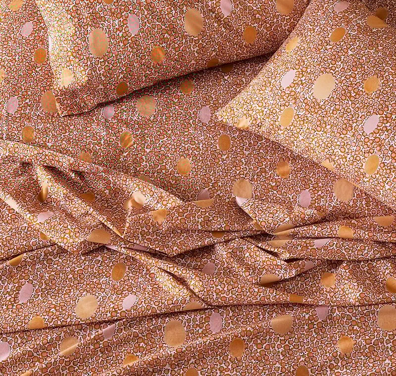 M&J Printed Sheet Set Single Nyami Sheet Set