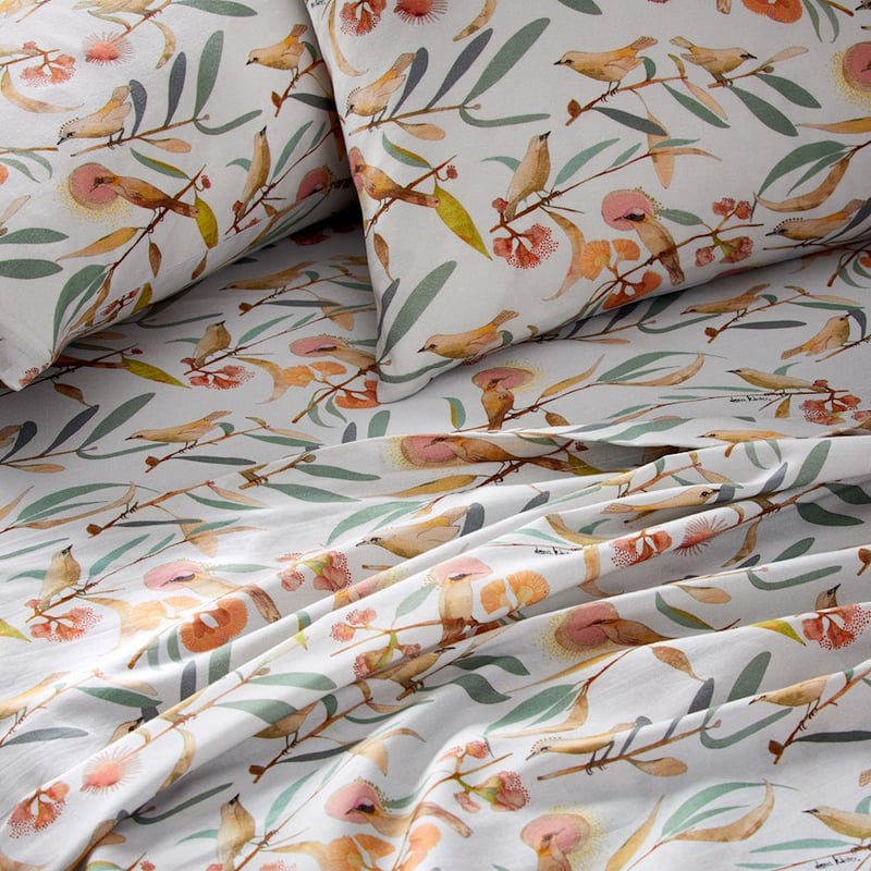 Dana Kinter Winged Messenger Mist Printed Sheet Set