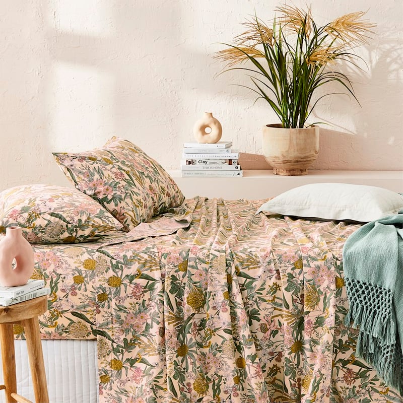 Printed Dusk Bushlands Sheet Set