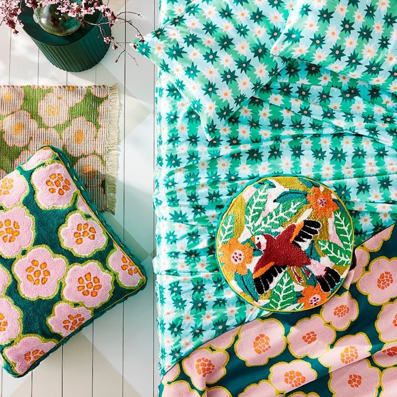 Togetherness Green Check Mate Sheet Set