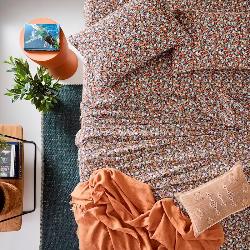 Printed Auburn Floral Multi Sheet Set