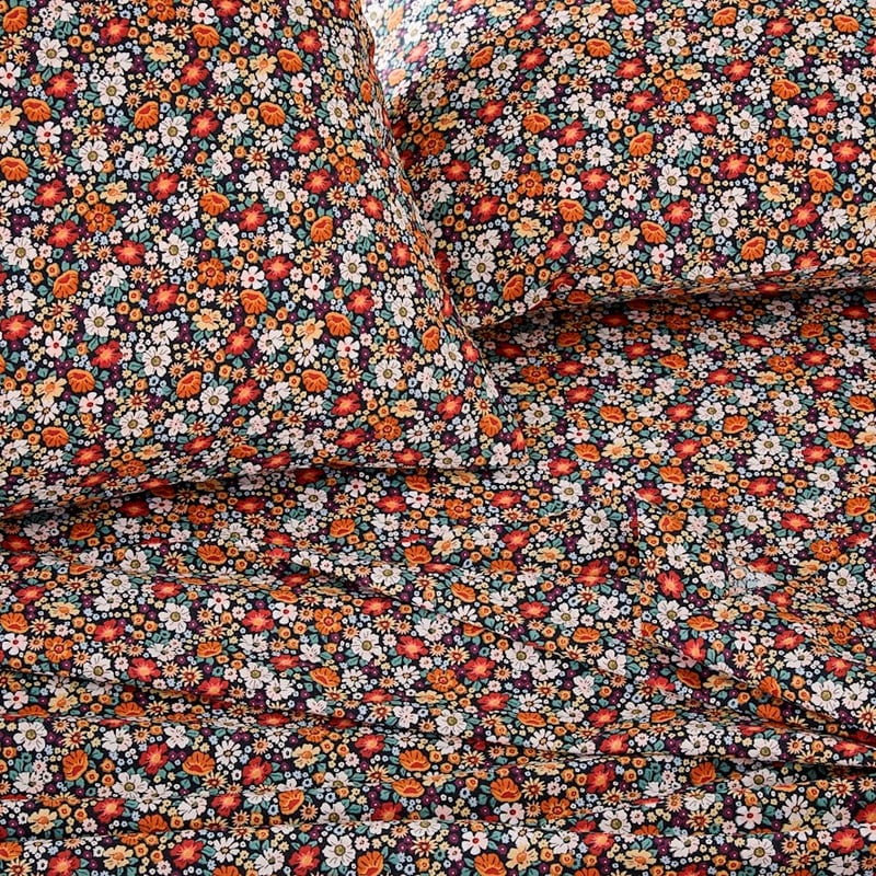 Printed Auburn Floral Multi Sheet Set