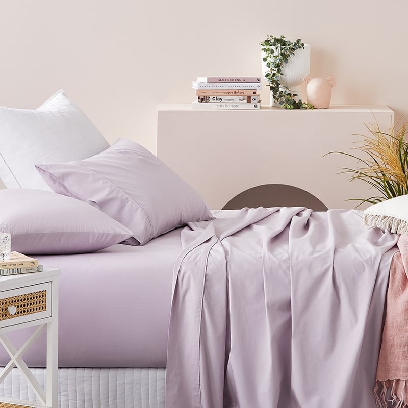 300TC Fresh Lavender Sheet Separates