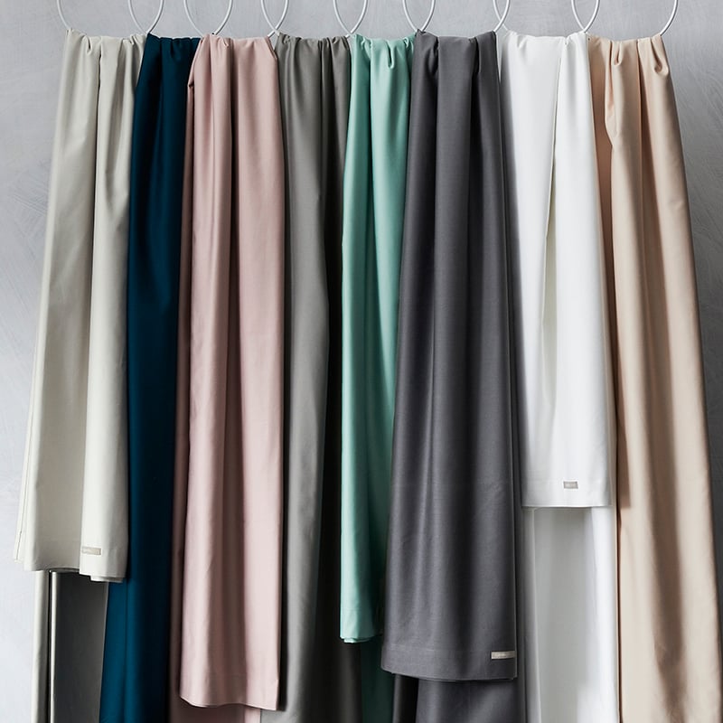 600TC Bamboo Cotton Sheet Set Ice Blue