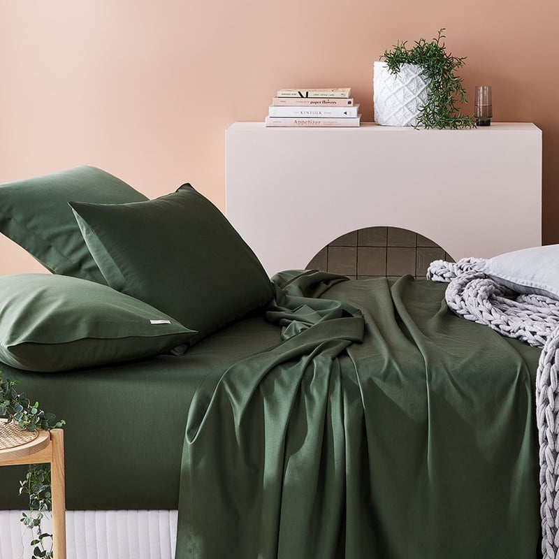 600TC Bamboo Cotton Ivy Sheet Set
