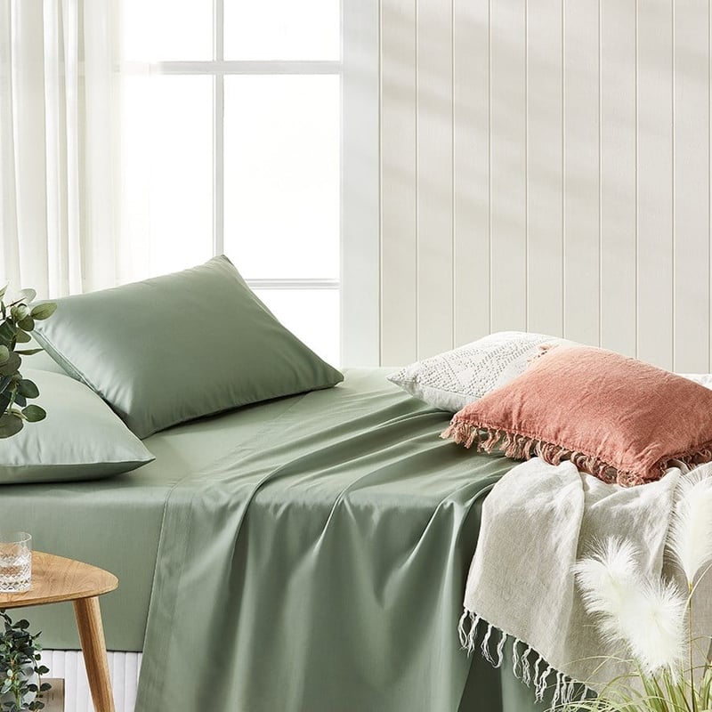 600TC Bamboo Cotton Pistachio Sheet Set