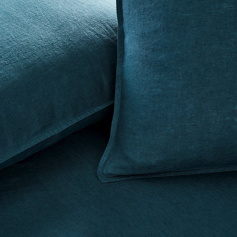 Vintage Washed Deep Teal Sheet Separates