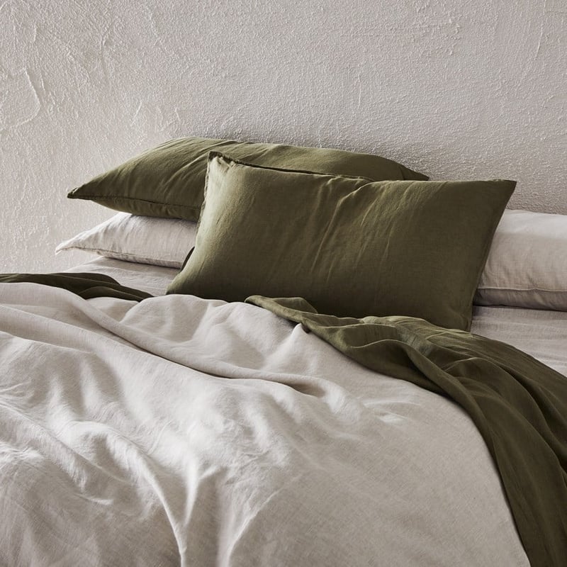 Vintage Washed Linen Linen Sheet Separates